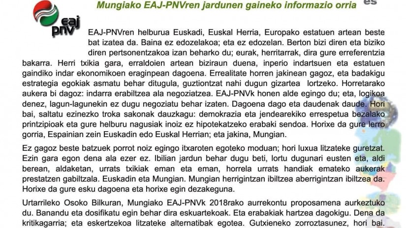 MUNGIAN ETA MUNGIARRENTZAT